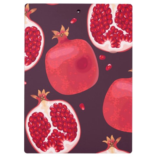 Rode pomegranaat | Klembord voor fruit (Achterkant)