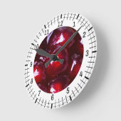 Rode Pomegranaatzaad Ronde Klok (Hoek)