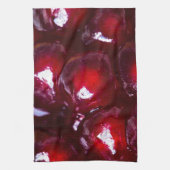 Rode Pomegranaatzaad Theedoek (Verticaal)
