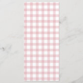 Rode Pompoen 4x9 Afdrukbare Diner Menukaart (Achterkant)