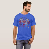 Rode Pony Cafe en Continu Soiree grappig T-shirt (Voorkant volledig)