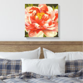 Rode pony canvas afdruk (Insitu (Slaapkamer))