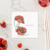 Rode pony  partij Napkin set Servetten (Insitu)