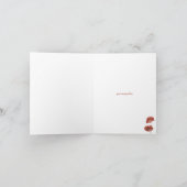 Rode pony's persoonlijke notitiekaarten (Binnen)