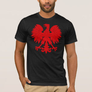 Rode Poolse adelaar T-shirt