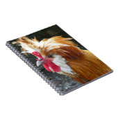 Rode Poolse kippenfoto Notitieboek (Rechterzijde)