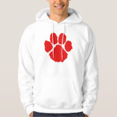 Rode Poot Hoodie (Voorkant)