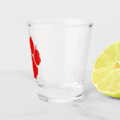 Rode Poot Koffie Shot Glas (Rechts)