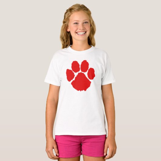 Rode Poot T-shirt (Voorkant volledig)