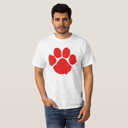 Rode Poot T-shirt (Voorkant volledig)