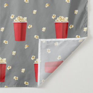 Rode Popcorn Emmers Film Snack Televisie Film Wandkleed