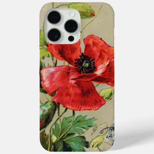 RODE POPPELSTROOM IN GRAY Case-Mate iPhone CASE (Achterkant)