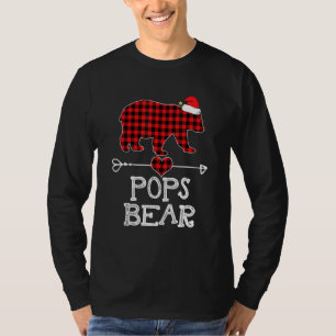Rode Poppen Beer die overeenkomen met de Pajama-fa T-shirt