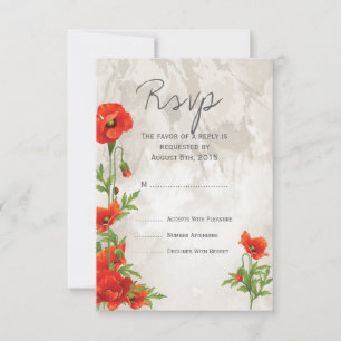  RODE POPPEN WEDDING RSVP