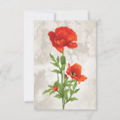  RODE POPPEN WEDDING RSVP KAARTJE (Achterkant)