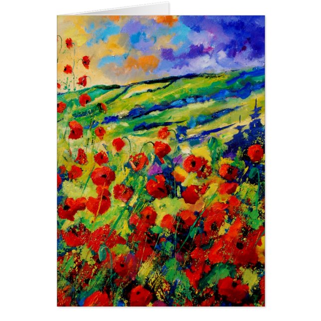 Rode poppies 78 (Voorkant)