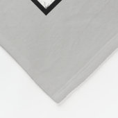 Rode poppies vlinderdeken fleece deken (Hoek)