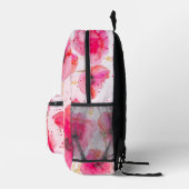 Rode Poppy Poppies Waterverf Meisjes Rugzak (Rechts)