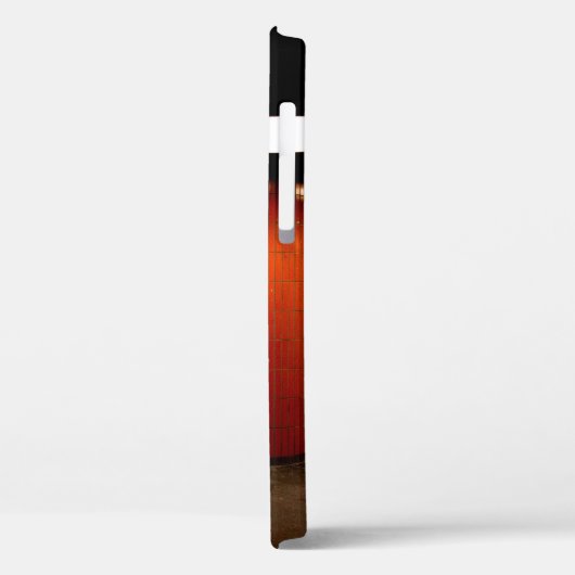 RODE POST ONDER MAXIMUMLICHT BIJ NACHT Case-Mate iPhone CASE (Achterkant / Links)