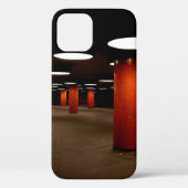 RODE POST ONDER MAXIMUMLICHT BIJ NACHT Case-Mate iPhone CASE (Achterkant)