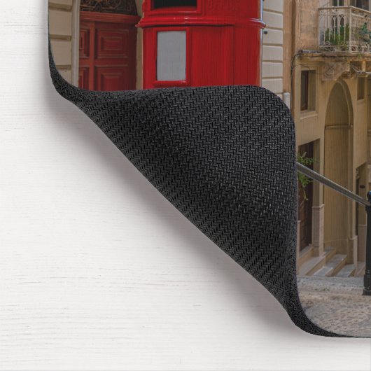 Rode postbus op Malta Muismat (Hoek)