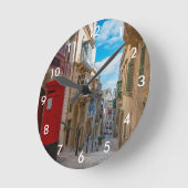 Rode  postbus op Malta Ronde Klok (Hoek)