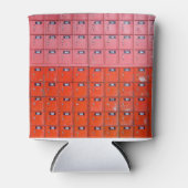 Rode postvakken blikjeskoeler (Voorkant)