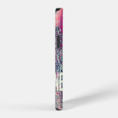 Rode printplaat nerd retro design iPhone hoesje (Rechterkant)