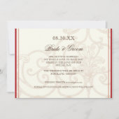 Rode Protea kolibries - Save the Date Kaart (Voorkant)