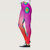 Rode Psychedelische Leggings (Links)