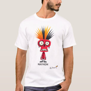 Rode Punk Karakter MAYHEM - By Design Vet T-shirt