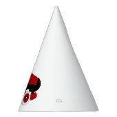 rode quad roller schaats feesthoedjes (Rechts)