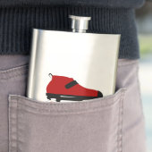 rode quad roller schaats flacon (Voorbeeld)