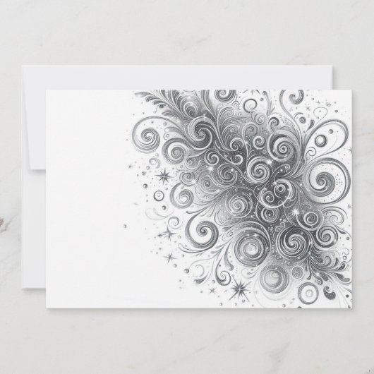 Rode Quinceañera Meisje Kaart (Achterkant)