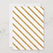 Rode quinceanera-uitnodiging kaart (Achterkant)