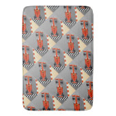 Rode raawagen — Motorsport Badmat (Voorkant Verticaal)