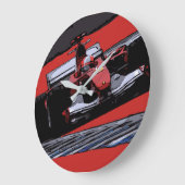 RODE RACE CAR - PASSIE GROTE KLOK (Hoek)