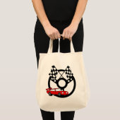 Rode Race Car Tshirts en Gifts Tote Bag (Voorkant (product))