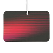 Rode Racing Strepen Abstracte Kunst Luchtverfrisser (Voorkant)