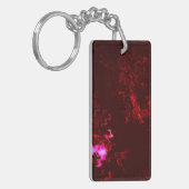 Rode Rage Dubbelzijdige Sleutelhanger, Llavero de  Sleutelhanger (Voorkant Links)