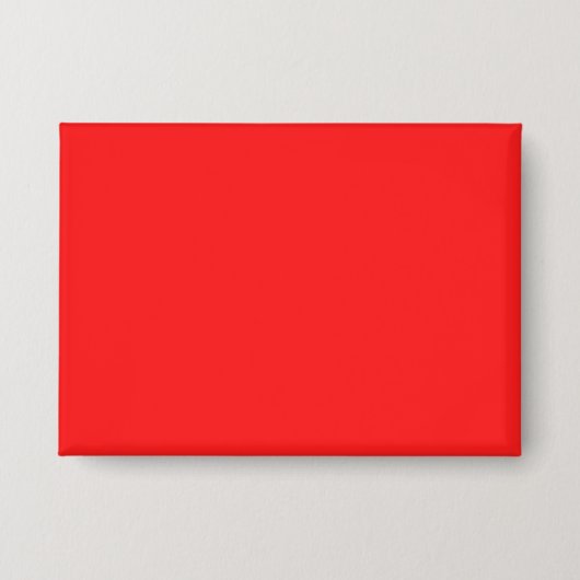 Rode Rechthoek Button -  Badge (Voorkant)