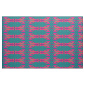 rode reflecterende zeemachtigen stof (Fat Quarter)