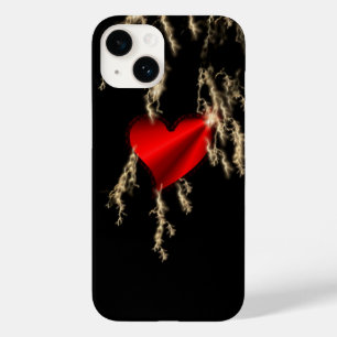 Rode regenboogkunst met Thunderbolt Case-Mate iPhone Case