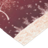 Rode rendierkerst tafelkleed (Gekanteld)