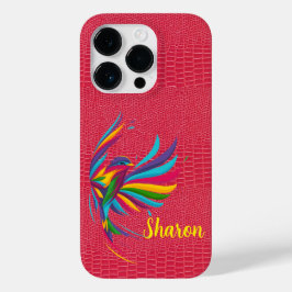 Rode Reptielenhuid iPhone / iPad hoesje