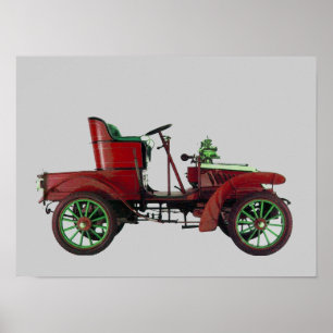 RODE RETRO AUTO / AUTO RESTORATION - AUTOMOTIVE POSTER