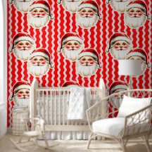 Rode Retro Santa Claus Rode Ric Race Kerstmis