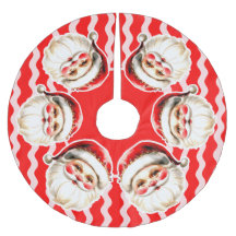 Rode Retro Santa Claus Rode Ric Race Kerstmis