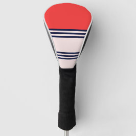 Rode Retrostripes Golfheadcover