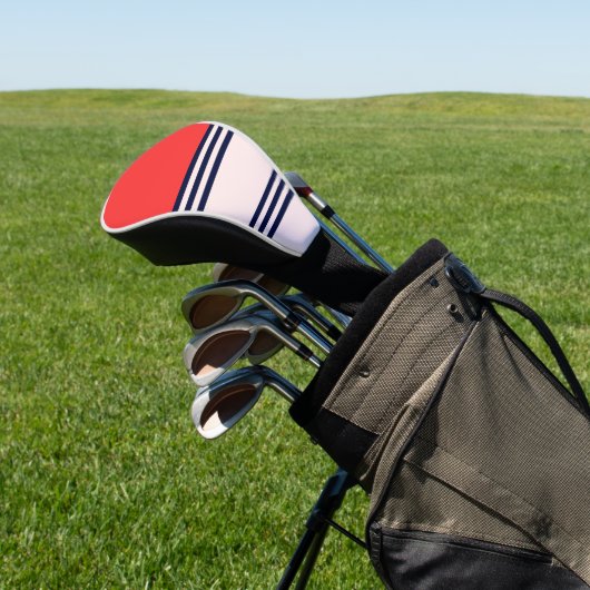 Rode Retrostripes Golfheadcover (Insitu)